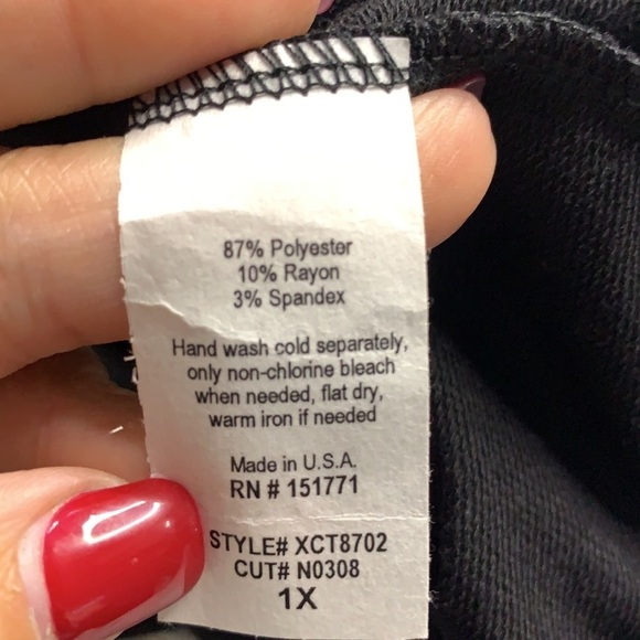 Gilli Black Short Sleeved Hoodie NWT - Picture 7 of 8